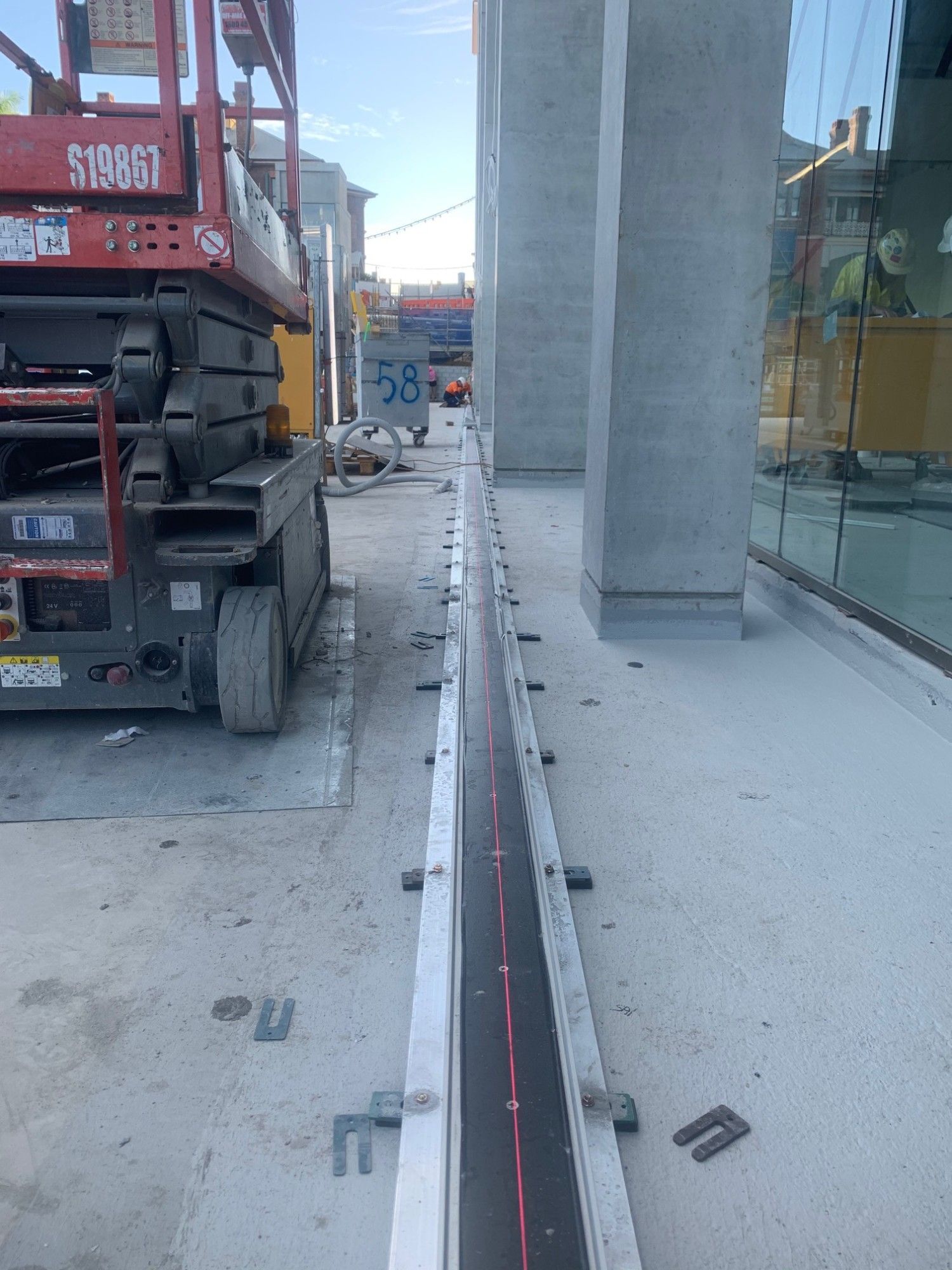 Continuous Angle Leg Floor Joint | Australian Expansion Joints
